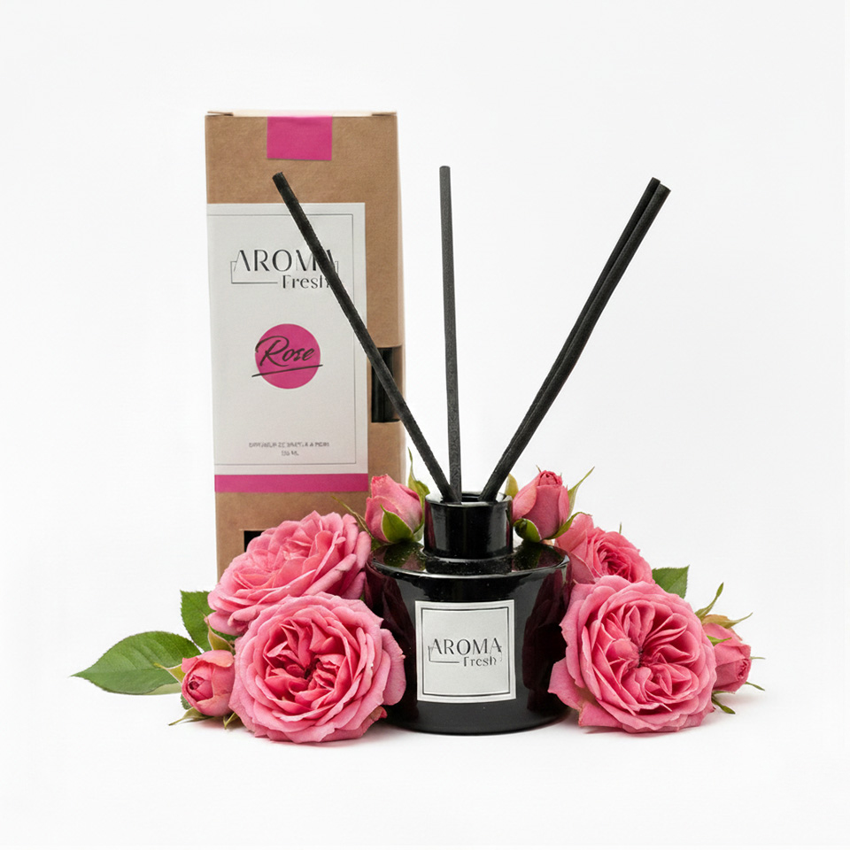 Diffuseur à tiges Rose